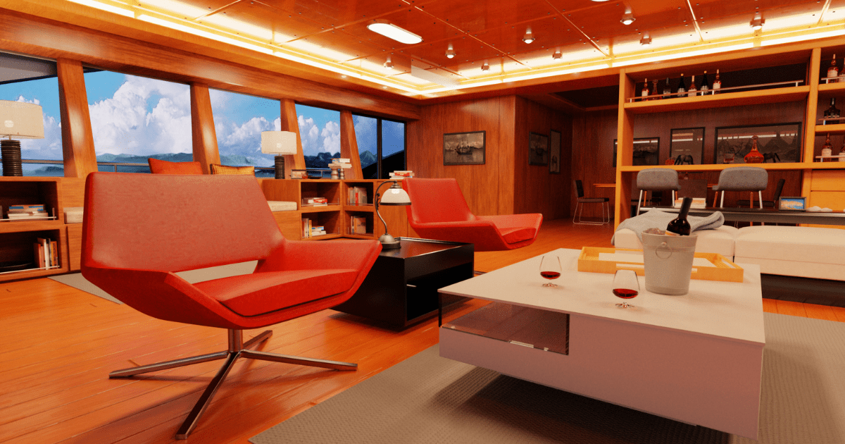 Level up your vessel's interior with Eclipse Yacht Furnishings